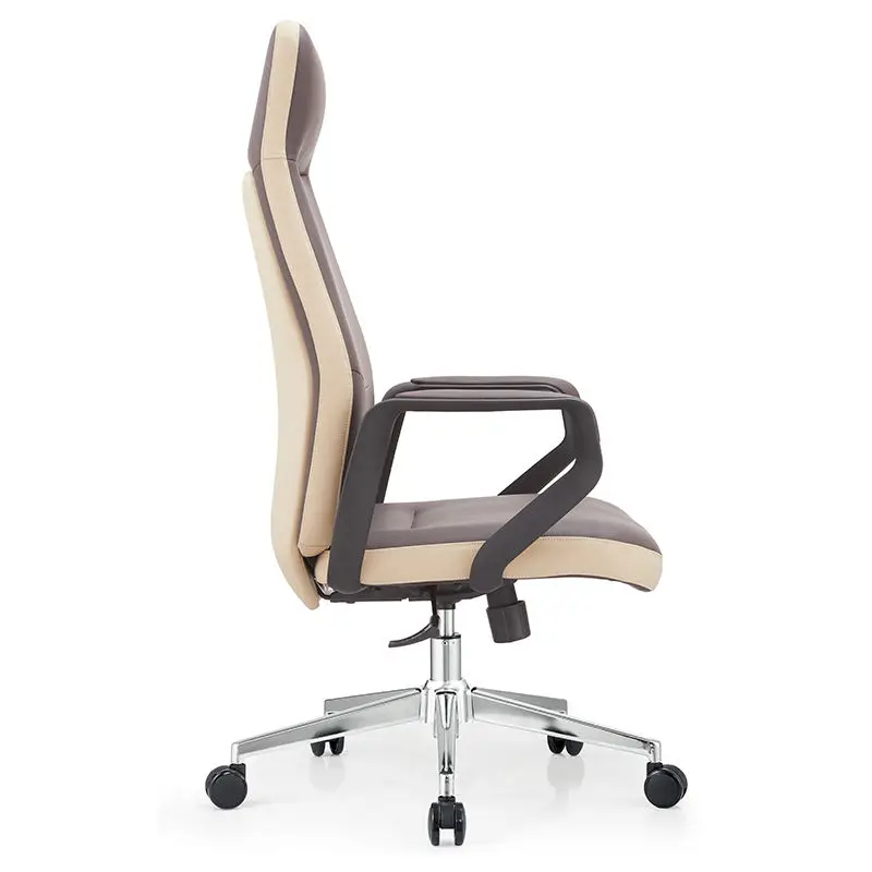 Heavy Duty Reclining Modern Design Elegant Ergonomic Executive Comfort Support Soft Plush Seat Synthetic PU Leather Office Chair — image 3