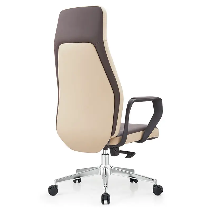Heavy Duty Reclining Modern Design Elegant Ergonomic Executive Comfort Support Soft Plush Seat Synthetic PU Leather Office Chair — image 4