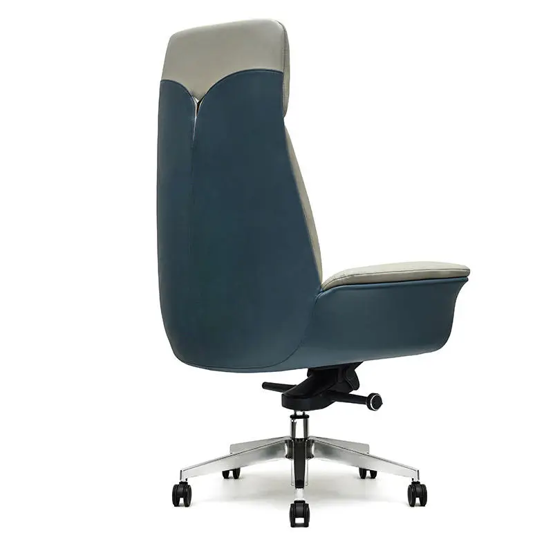 Y020A High Back Ergonomic Swivel Reclining Leather Height Adjustable Modern Office Chair for Hotel and Office Use — image 5