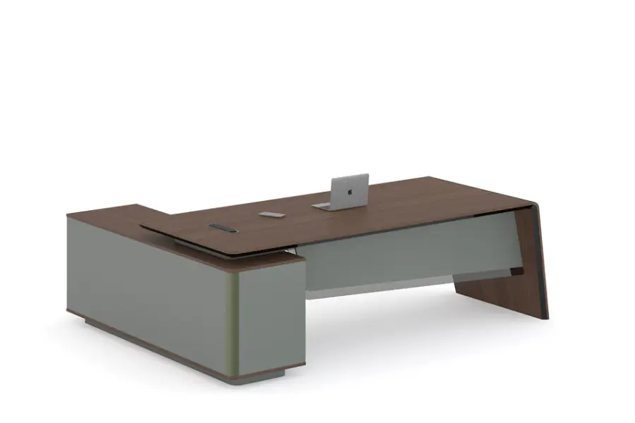 Customizable Executive Office Desk - Wholesale Modern Boss Work Table with Custom Size & Color — image 3