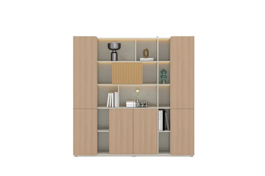 Office Cabinet PVC Frame Contemporary Modern Design Rust Scratch Resistant Box Drawer Storage 3-Year Warranty Commercial Office — image 4
