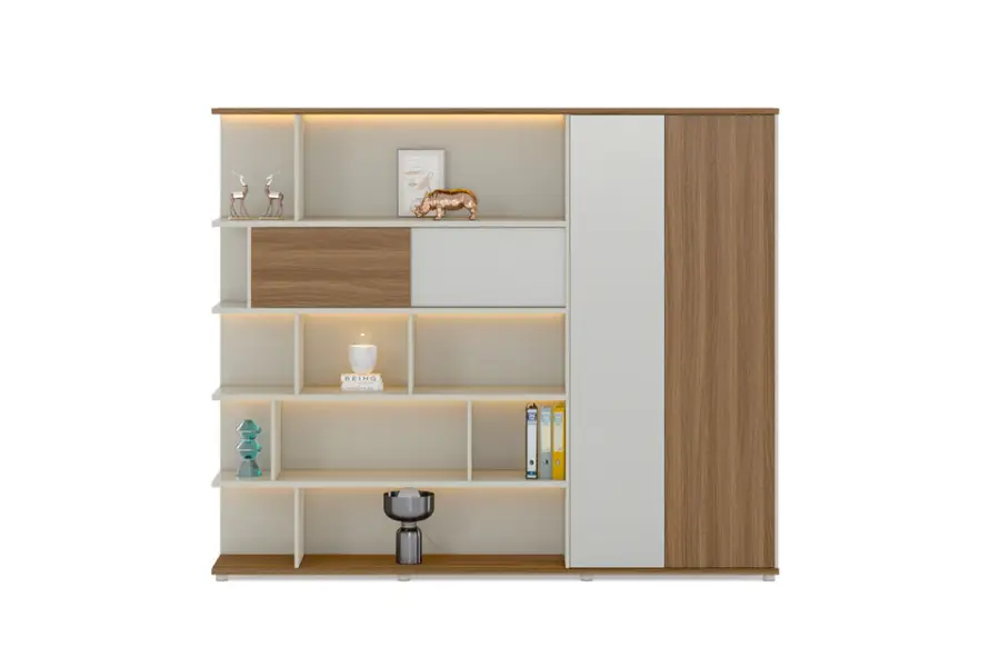 Luxury Commercial Office Cabinet PVC Frame Contemporary Modern Design Rust Scratch Resistant Box Drawer Storage 3-Year Warranty — image 4