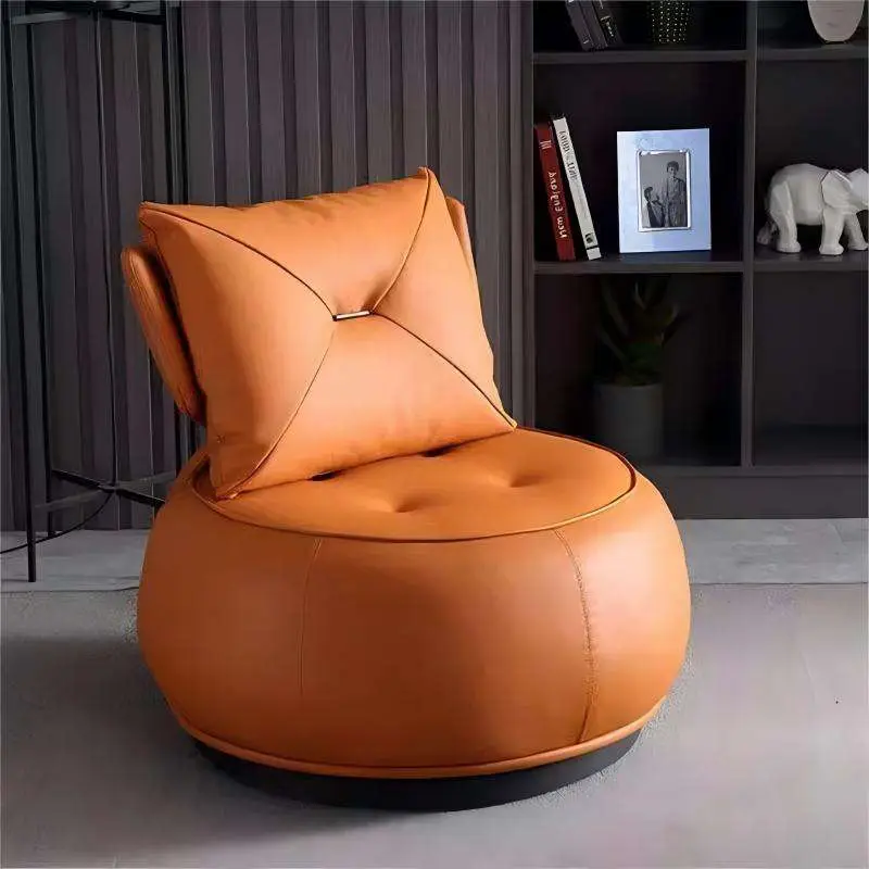 Liyu Italian High End Premium Leisure Sofa Chair with Modular Design PU Leather Luxury for Living Room Hotel & Outdoor Use — image 5