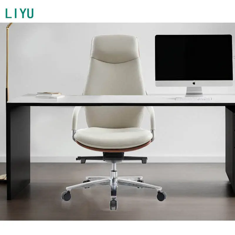 Liyu New Arrival Ergonomic Office Chair Contemporary Design Style Swivel Staff Mesh Furniture for Desk Table — view 1