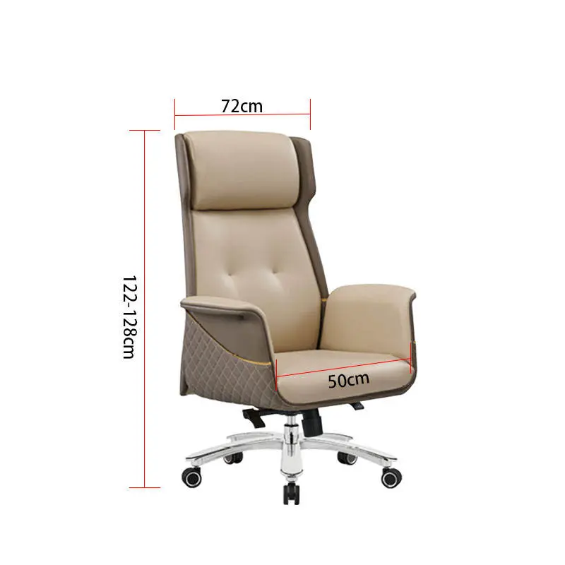 Liyu Manager Adjustable Modern Chairs Comfortable Cheap Furniture Swivel boss Luxury Executive Ergonomic Leather Office Chair — image 6