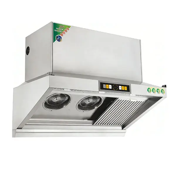 Cheap Smart Electric Commercial Ventless Range Hood Canopy Modern Ductless Outdoor Hotel Use Stainless Steel Low Noise — image 7