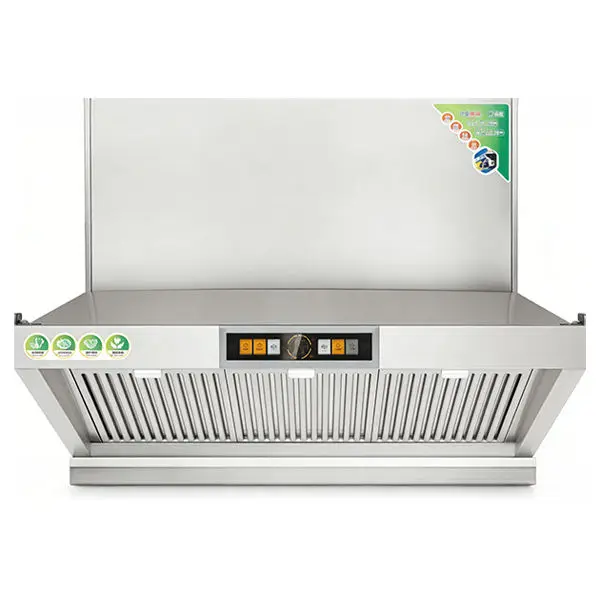New Style Electric Commercial Ventless Range Hood Fire Suppress Stainless Steel Low Noise for US Restaurant Hotel Househ — view 1
