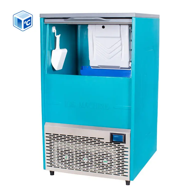 High Capacity Commercial Granular Ice Maker Machine Operation Fast Granular Ice Making Machine For Meat Fish — image 4