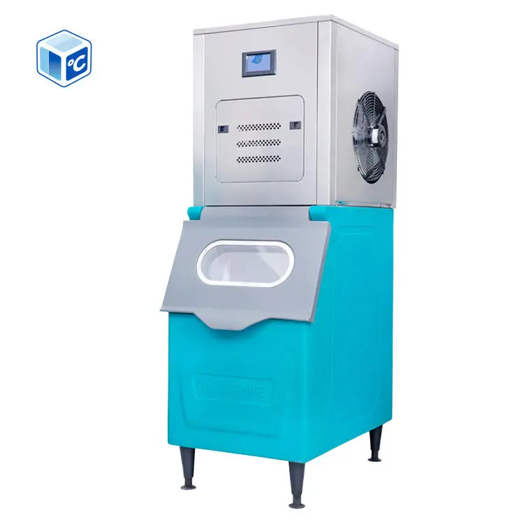 Automatic Granular Ice Making Machine Ice Capacity 2200p1000kg 24h 1ton Stainless Steel Commercial Ice Maker Machine ForBusiness — image 4