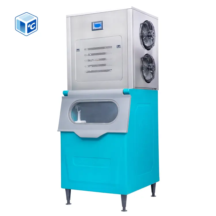 Customize Ice Flake Machine Stainless Steel 500kg Storage Snow Flakes Ice Maker Machine With Custom Logo — image 3