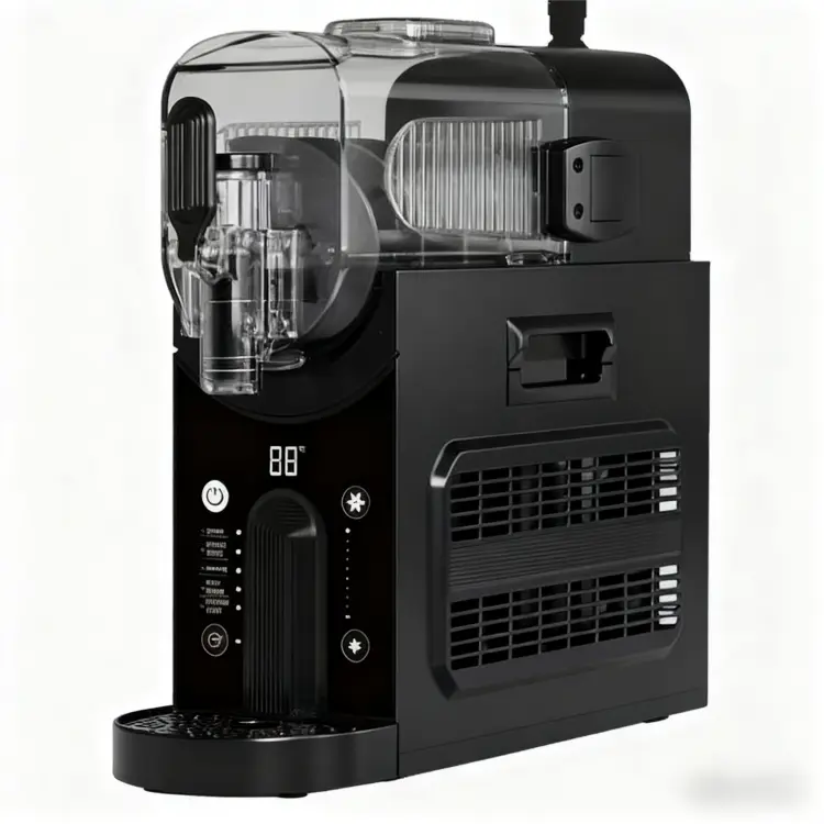 ETL CE High Quality Portable Abs Ice Maker Machine Home Black Slush Ice Machine Ice Shaver Machine Snow For Ice Juicer Drink — image 7