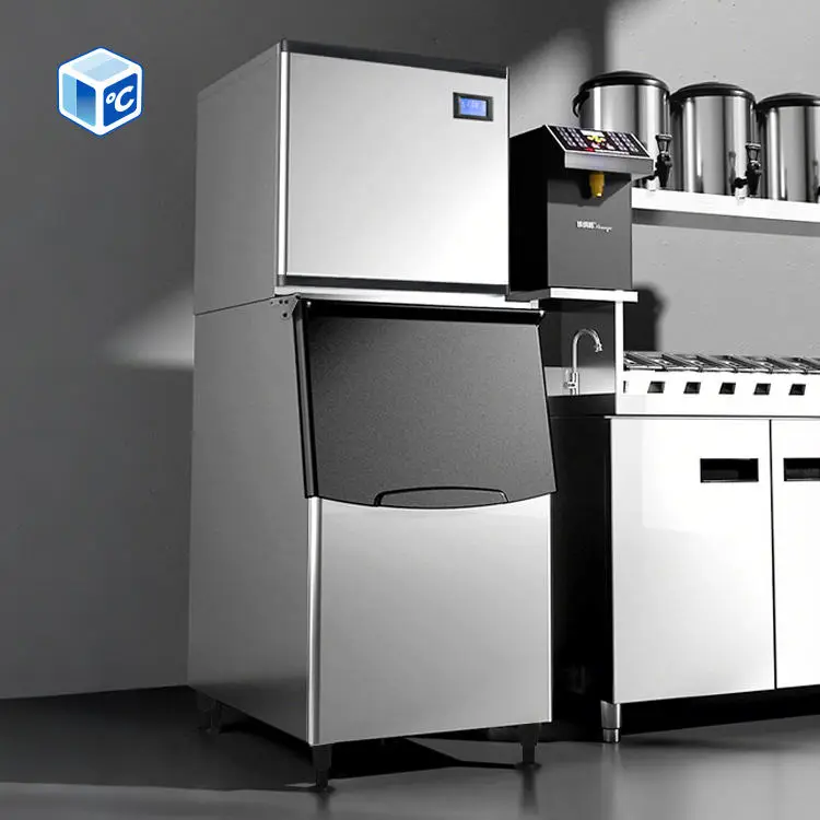 Energy Conservation Restaurant Equipment Kitchen 450kg/24h Big Storage Capacity Commercial Ice Making Machine For Business — image 4