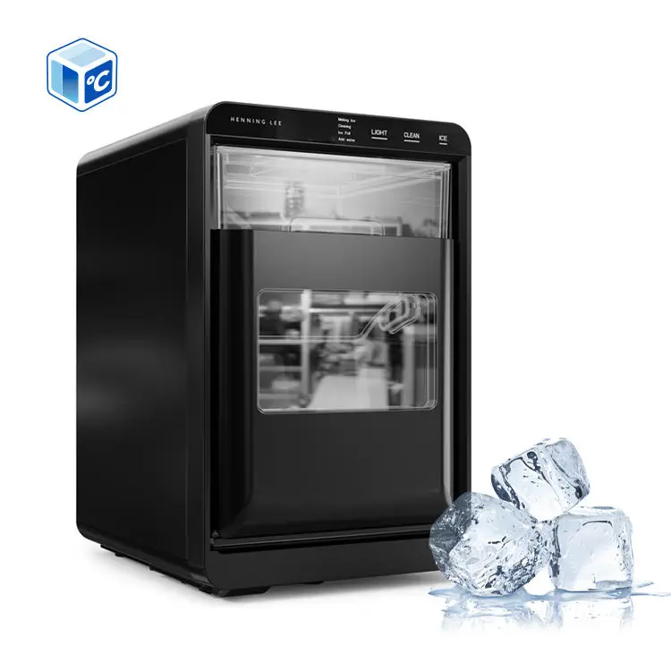 ETL CE Automatic Low Energy Commercial Ice Maker Machine Generous Ice Cube Machine For Beverage Drinks Ice Block Making — view 1