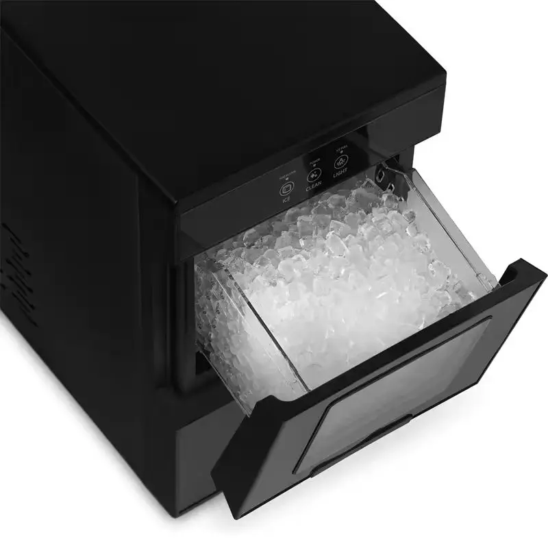 Portable Electric Counter Top Nugget Ice Maker 20kg Day Stainless Steel Construction Nugget Ice Maker Machine for Household — image 6