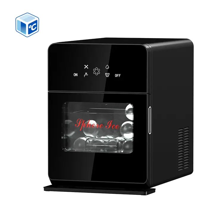 Home Sphere Clear Ice Ball Maker Machine Self-Cleaning 100% Transparent Slow Melting Ice Ball Maker Machine For Bar Automatic — image 3
