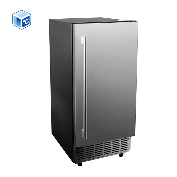 ETL CE Wholesale Energy Saving Cube Ice Making Machine 36 Ice Cubes Under Cabinet Commercial Ice Block Making Machine 22*22*22mm — image 3
