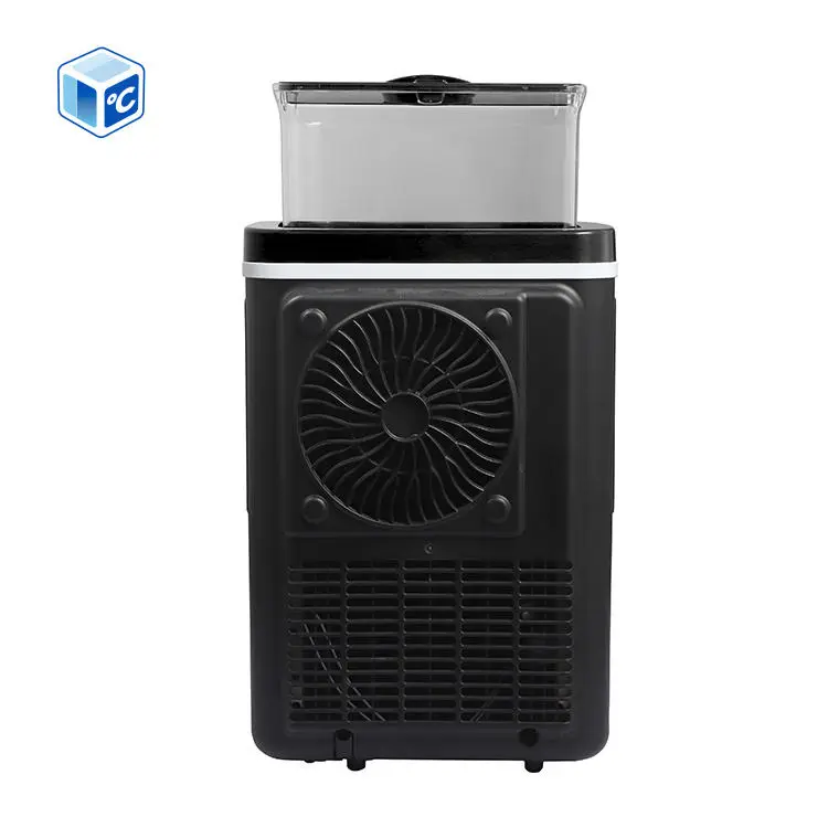 ETL CE Automatic Block Ice Machine Stainless Steel 15kgs/Day Ice Maker Home Use Black White Ice Cube Making Machine — image 7