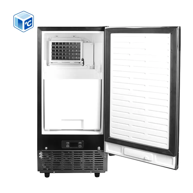 ETL CE Wholesale Energy Saving Cube Ice Making Machine 36 Ice Cubes Under Cabinet Commercial Ice Block Making Machine 22*22*22mm — image 5