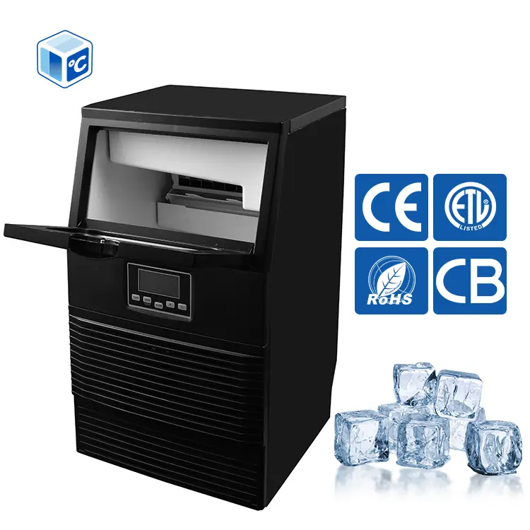 ETL CE CB Wholesale Industrial Ice Making Machine Cube Ice Making Machine 38 Ice Cubes Ice Block Cube Maker Machine For — view 1