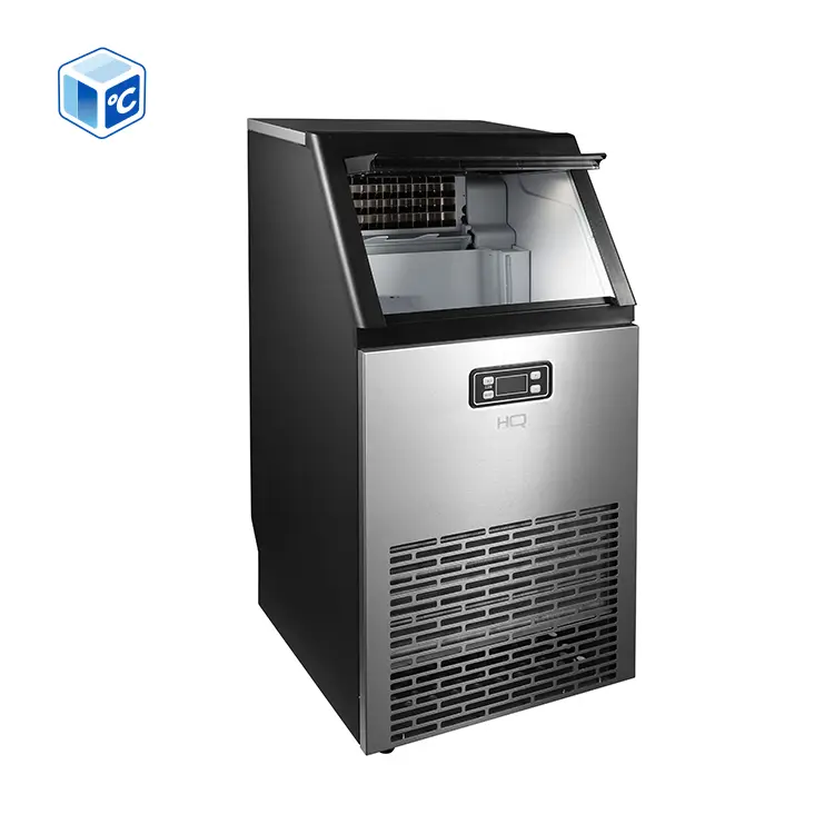 ETL CE Commercial Ice Maker Machine Industrial Freestanding 45kg/24h Ice Maker Cube Shaped Ice For Industrial Business — image 4