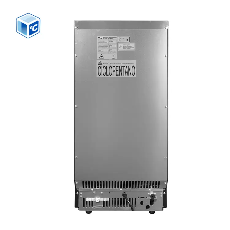ETL CE Commercial Ice Maker Machine Industrial Freestanding 45kg/24h Ice Maker Cube Shaped Ice For Industrial Business — image 5