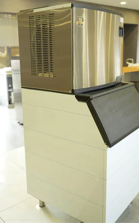 CE ETL Commercial Tube Ice Making Machine Storage Capacity 250kg Ice Tube Maker Machine With Three Sizes Of Ice Small 10 — view 2