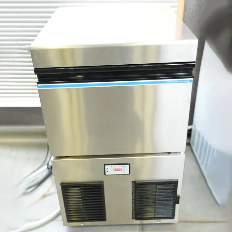 CE ETL Certified Commercial Ice Maker Machine Ice Tube Machine 55kg Automatic 28*28*32mm Tube Ice Making Machine 500*580*815mm — image 5