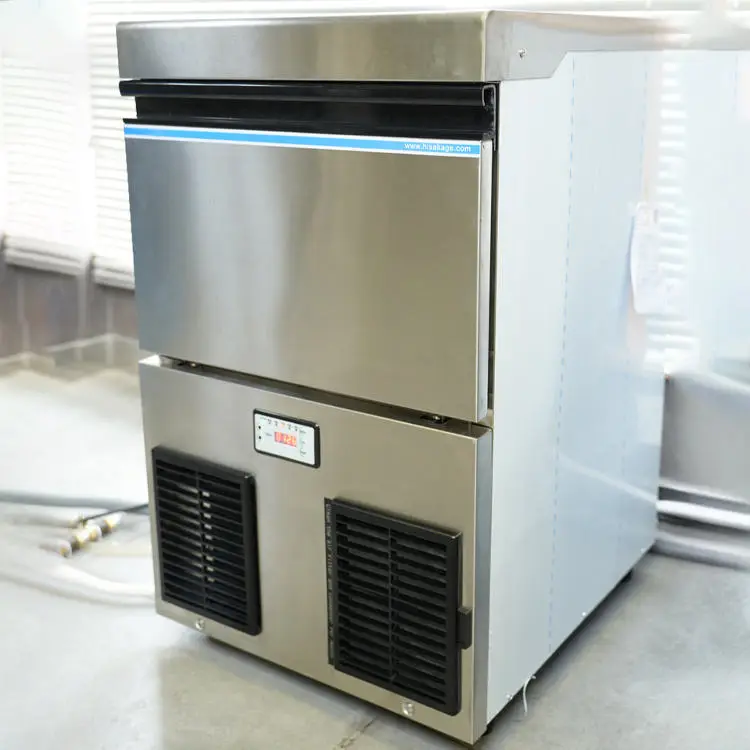CE ETL Certified Commercial Ice Maker Machine Ice Tube Machine 55kg Automatic 28*28*32mm Tube Ice Making Machine 500*580*815mm — image 6