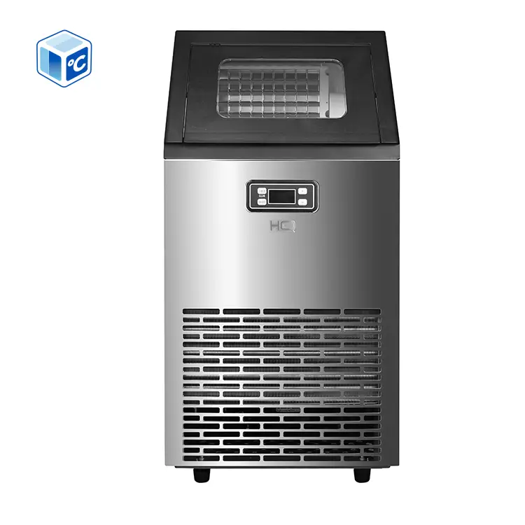 ETL CE Manufacturers Commercial Ice Maker Machine Industrial Freestanding 45kg/24h Ice Maker Cube Shaped Ice For Busines — view 1