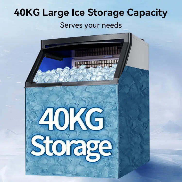 Factory High Capacity Commercial Kitchen Refrigeration Equipment 117kg Commercial Ice Block Making Machine For Business — image 3