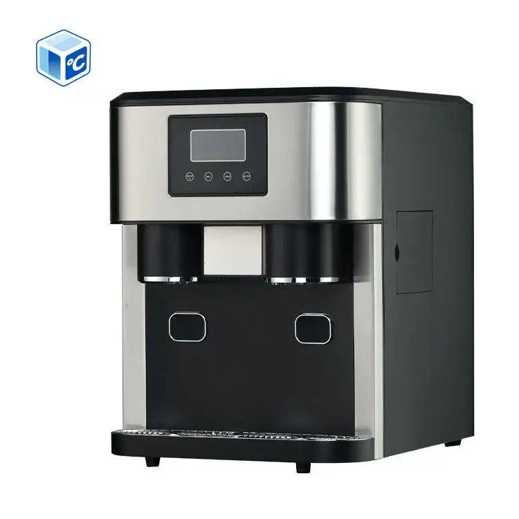 3-In-1 Water Bottle Bottom-Loading Ice Dispenser Water Cooler Crusher Ice Maker With Ice Crusher And Water Dispenser For — view 1