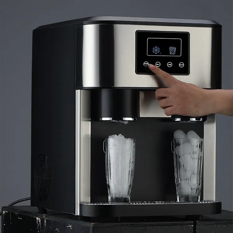 3-In-1 Water Bottle Bottom-Loading Ice Dispenser Water Cooler Crusher Ice Maker With Ice Crusher And Water Dispenser For Home — image 5