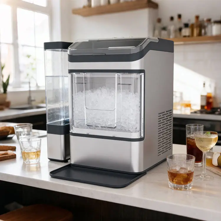 Factory Price Chewable Ice Maker Machine Built-In Scoop Holder Ice Maker Machine Nuggets With Large Capacity Individual — view 1