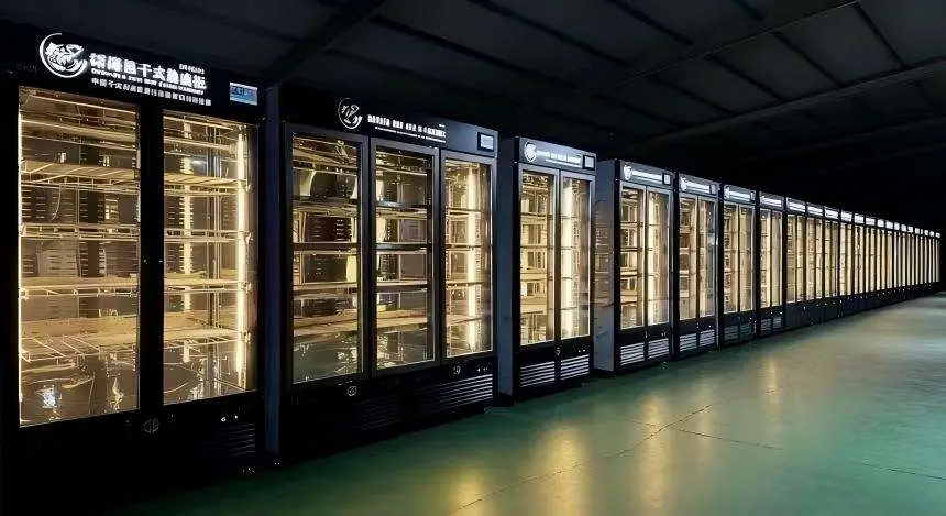 Professional Dry Aged Cabinet Sub-Zero Alpine System Cell Activated Probiotic Cultivation Embraco Commercial Dry Age Meat Fridge — image 7