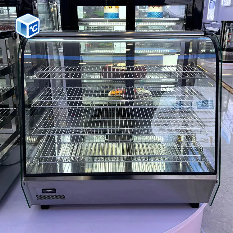 OEM ODM Cake Chiller Cake Showcase Refrigerator Cake Display Showcase 5.1cu.Ft Cake Chiller Table Top Cake Display Fridg — view 1