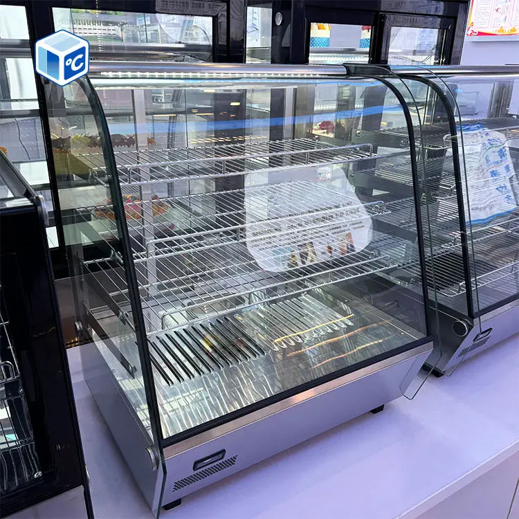 OEM ODM Cake Chiller Cake Showcase Refrigerator Cake Display Showcase 5.1cu.Ft Cake Chiller Table Top Cake Display Fridge — image 3