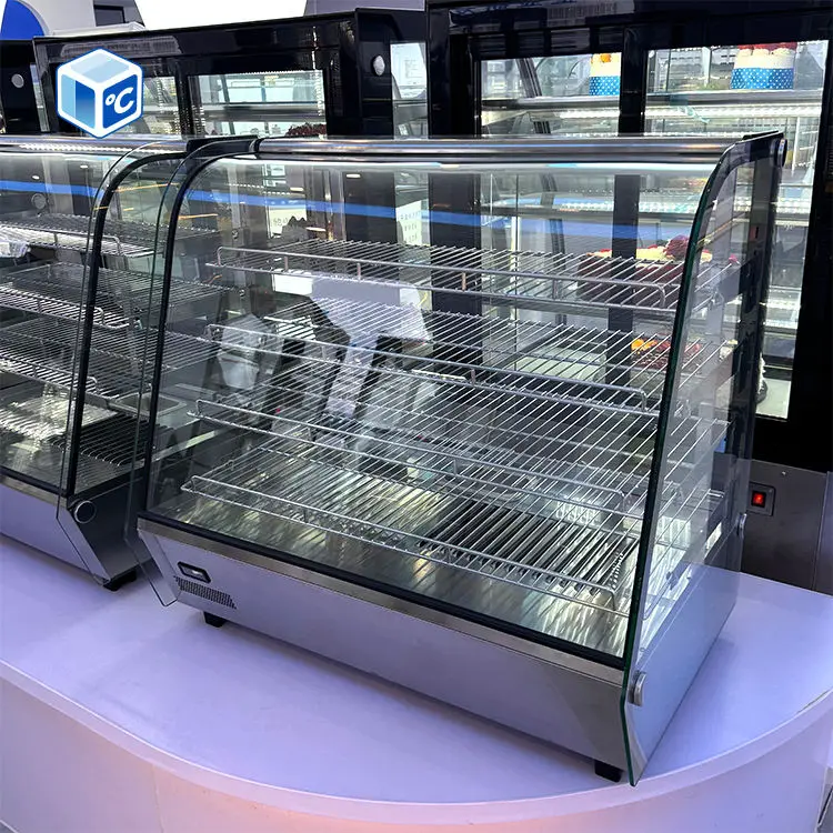 OEM ODM Cake Chiller Cake Showcase Refrigerator Cake Display Showcase 5.1cu.Ft Cake Chiller Table Top Cake Display Fridge — image 5