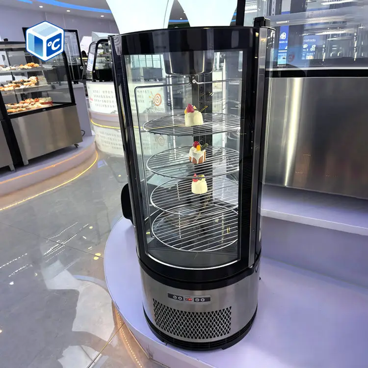 CB CE GS ETL Fast Delivery Cake Showcase Refrigerator Cake Display Showcase 3.7cu.Ft Cake Showcase Chiller For Cake — image 3