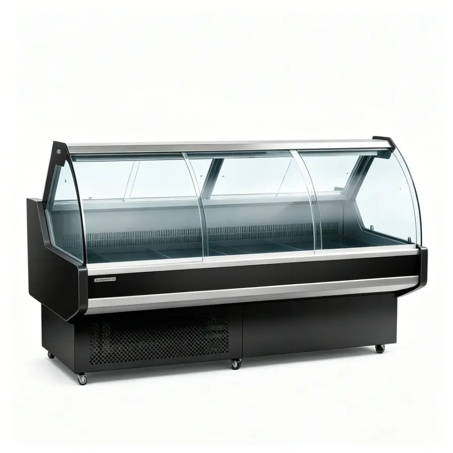 Commercial fresh meat display cabinet — view 1