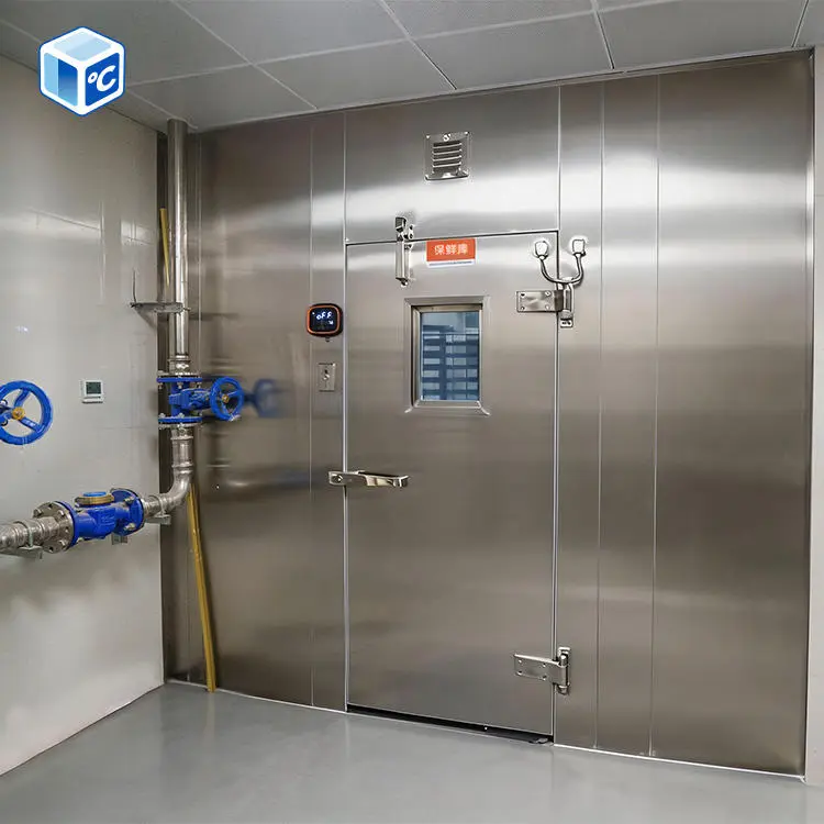 Industrial Grade 304/316 Stainless Steel Large Scale Cold Room Walk In Freezer with Heavy Duty PU Panels for Severe Envi — view 1