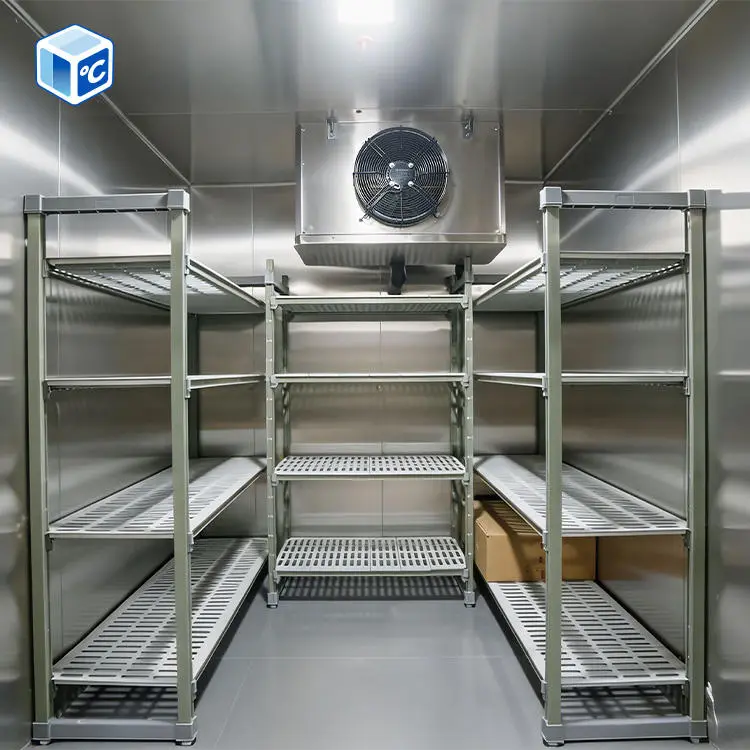 Industrial Grade 304/316 Stainless Steel Large Scale Cold Room Walk In Freezer with Heavy Duty PU Panels for Severe Environment — image 5