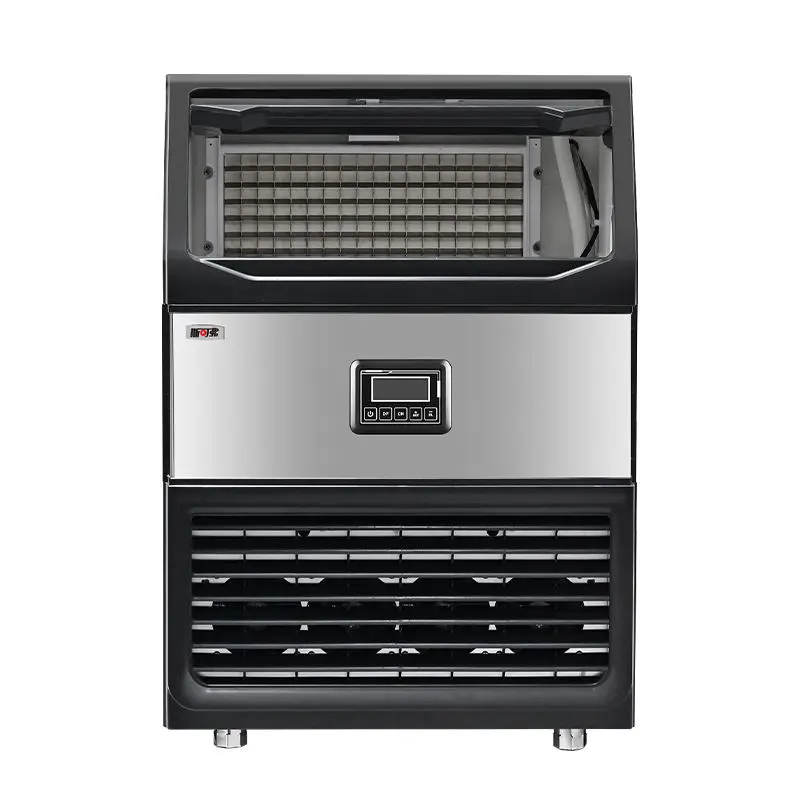Commercial Stainless Steel Ice Cube Maker Machine with Touchpad Control 20-30kg/Day Capacity — image 3