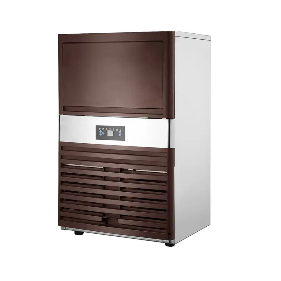 Fast Industrial Commercial Ice Cube Making Machine with air Cooling Motor for Restaurants — view 1