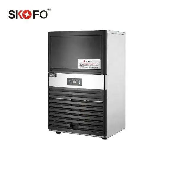 Fast Industrial Commercial Ice Cube Making Machine with air Cooling Motor for Restaurants — image 4