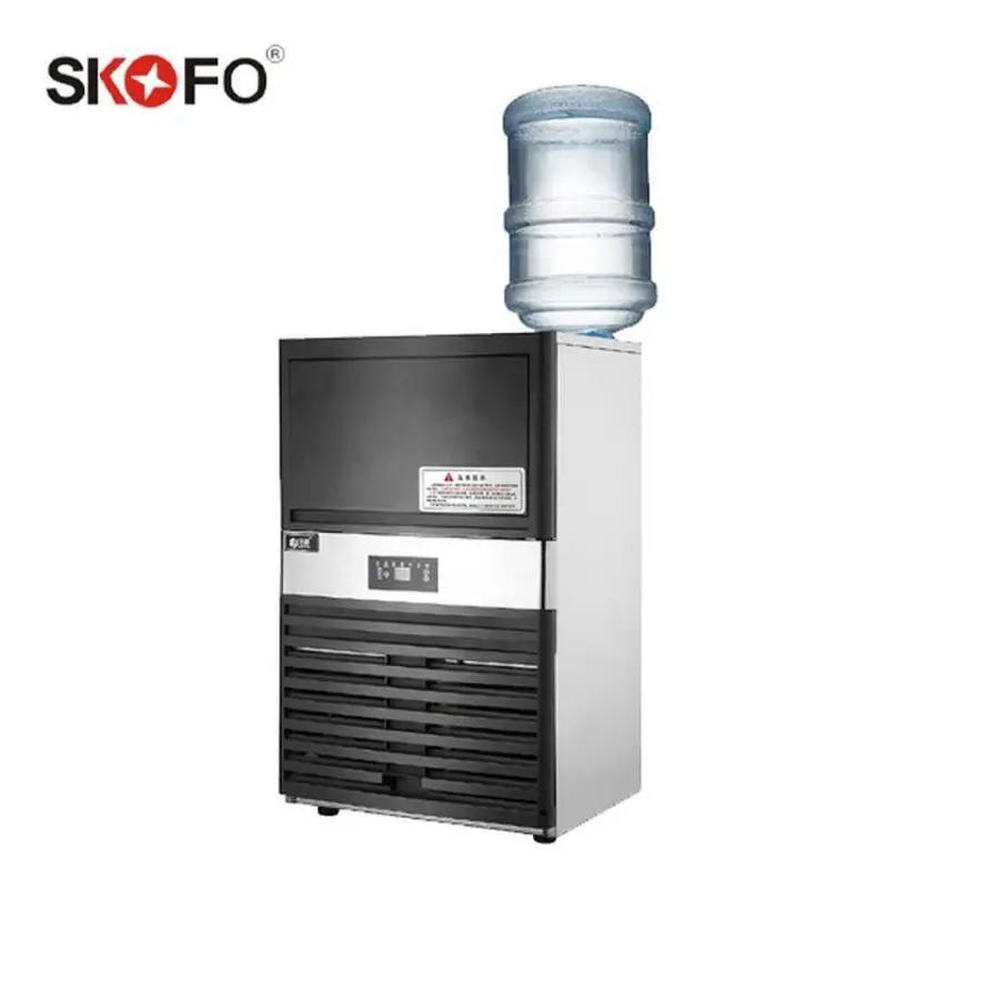 Fast Industrial Commercial Ice Cube Making Machine with air Cooling Motor for Restaurants — image 5