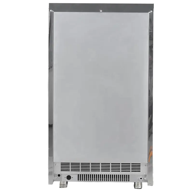 Commercial Electric Ice Maker Machine Stainless Steel Counter Freestanding Cube Ice 160Kg/Day Capacity Hotel 220-240V 500W — image 3