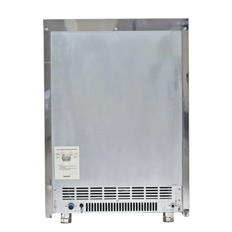 Commercial Under Counter Stainless Steel Freestanding Ice Maker Machine 220V Auto Self-Cleaning with Self-Cleaning Feature — image 5