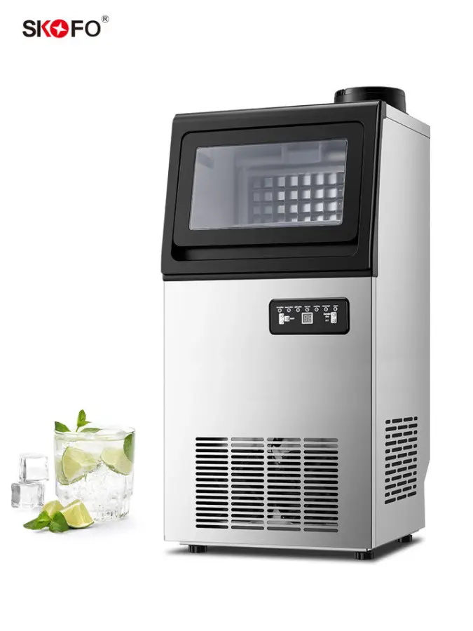 Commercial Ice Cube Maker 30 kg 60kg 100kg 300kg China Best Factory Energy Saving Price Maker Machine for Drinks — view 1