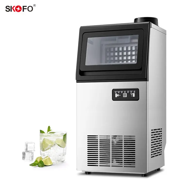 Popular Home Countertop Ice Maker Machine with 5kg Ice Storage Capacity 110V/220V Compressor and Water Pump-Quality Supp — view 1