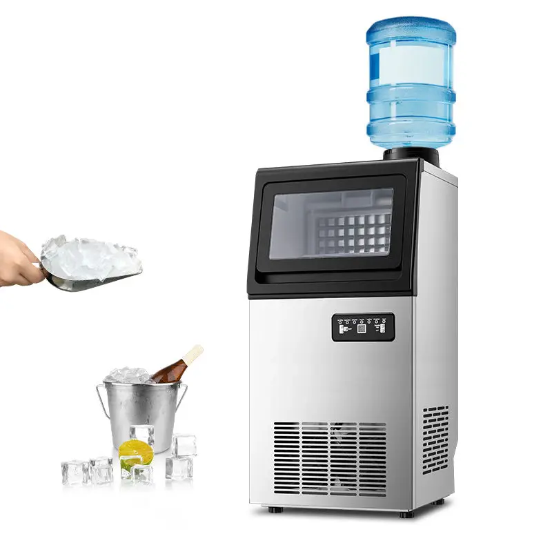 Popular Home Countertop Ice Maker Machine with 5kg Ice Storage Capacity 110V/220V Compressor and Water Pump-Quality Supplier — image 6